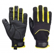 Portwest A792 Needle- and Cut-Resistant Safety Gloves (Black/Yellow)