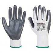 Polyco Matrix D Grip Grey Work Gloves Safety Dot Grip Palm Warehouse Box  Packing