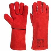 Portwest A505 Red Winter Welding Gauntlet Gloves