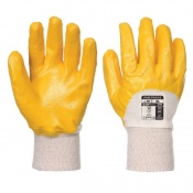 Portwest A330 Nitrile Light Handling Yellow Gloves