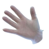 Portwest Powdered Vinyl Disposable Clear Gloves A900CL