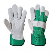 Portwest A220 Premium Chrome Rigger Green Gloves