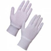 Supertouch Stockinet Cotton Jersey Glove Liners 24901/24903 (Two Cases, 1200 Pairs Total)