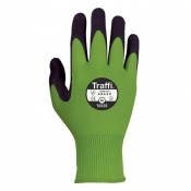 ATG MaxiCut Oil Grip 34-504 Mens Work Gloves Nitrile Palm Coated Cut 5 Resistant