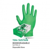 Traffiglove TD04 Biodegradable Disposable Nitrile Gloves (Box of 100)