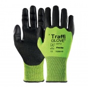 TraffiGlove TG550 Precise 3 Quarter Dipped Nitrile Coating Cut Level 5 Safety Gloves