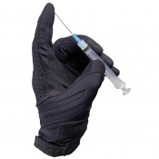 TurtleSkin Bravo Black Police Safety Gloves Q5001