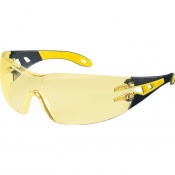 Uvex Pheos S Amber Chemical Resistant Safety Glasses 9192-788