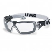 Uvex Pheos Guard Clear Safety Glasses with Headband 9192-180