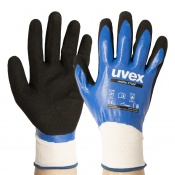 Uvex Unilite Nitrile Oil Resistant Work Gloves 7710F