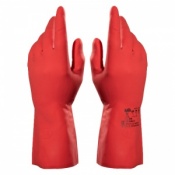 Mapa Vital 181 Chemical-Resistant Oil Use Red Grip Gauntlet Gloves
