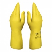 Mapa Vital 210 Cotton Lined Chemical-Resistant Gauntlet Gloves