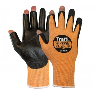 Premium Yellow Unlined Lorry Driver Gloves – Heavy Duty Truck Driving Safety HGV Glove (Size L)
