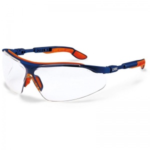 Uvex i-vo Clear Chemical-Resistant Safety Glasses 9160-265