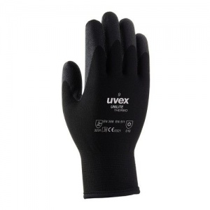 Uvex Unilite Thermo Plus Handschoen Zwart 10 Uvex Unilite Thermo Plus Handschoen Zwart 10