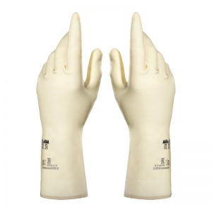 Mapa Vital 175 Chemical-Resistant Blonde Gauntlet Gloves