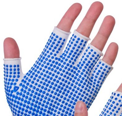 PVC dotted palms increase wearer grip