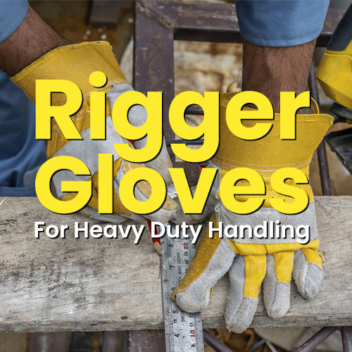 Rigger Gloves for Heavy Duty Handling