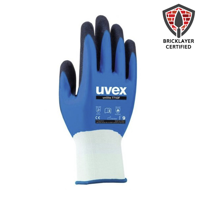 Uvex Unilite Nitrile Oil Resistant Work Gloves 7710F